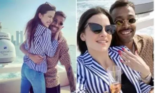 नए साल पर हार्दिक पांड्या ने चौंकाया, बीच समंदर में इस एक्ट्रेस के साथ की सगाई नए साल पर हार्दिक पांड्या ने चौंकाया, बीच समंदर में इस एक्ट्रेस के साथ की सगाई