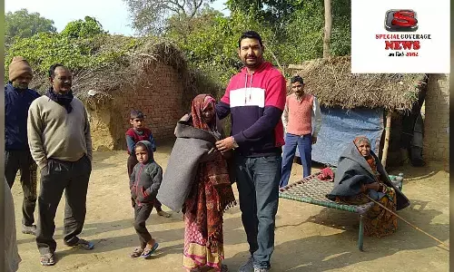 गरीब,असहाय और बुजुर्गो की सेवा को सौभाग्य समझें- अध्यक्ष.