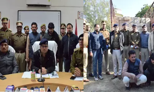 अवैध कारनामों पर एसएसपी आकाश तोमर का कहर, अवैध खनन के तीन वाहन और 610 पेटी अवैध शराब बरामद अवैध कारनामों पर एसएसपी आकाश तोमर का कहर, अवैध खनन के तीन वाहन और 610 पेटी अवैध शराब बरामद