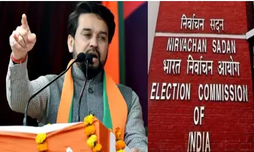 दिल्ली विधानसभा: चुनाव आयोग ने अनुराग ठाकुर को थमाया नोटिस,मांगा ये जवाब दिल्ली विधानसभा: चुनाव आयोग ने अनुराग ठाकुर को थमाया नोटिस,मांगा ये जवाब