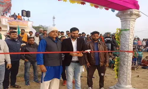 स्वामी विवेकानंद फुटबॉल प्रतियोगिता का हुआ आगा़ज स्वामी विवेकानंद फुटबॉल प्रतियोगिता का हुआ आगा़ज