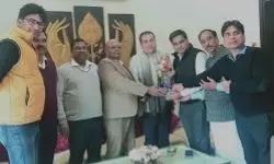 नोएडा एम्पलाइज एसोसिएशन के अध्यक्ष से मिले मनोज गुप्ता नोएडा एम्पलाइज एसोसिएशन के अध्यक्ष से मिले मनोज गुप्ता