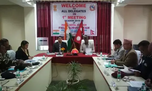 भारत नेपाल सीमा सर्वे के सम्बन्ध में बैठक सम्पन्न, सीमवर्ती जिलों के अधिकारी हुए शामिल भारत नेपाल सीमा सर्वे के सम्बन्ध में बैठक सम्पन्न, सीमवर्ती जिलों के अधिकारी हुए शामिल