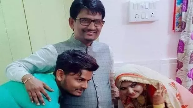 बीजेपी नेता अल्पेश ठाकोर के बेटे की हुई शादी