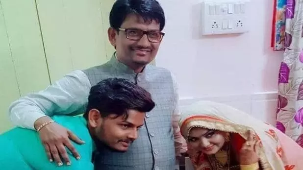 बीजेपी नेता अल्पेश ठाकोर के बेटे की हुई शादी बीजेपी नेता अल्पेश ठाकोर के बेटे की हुई शादी