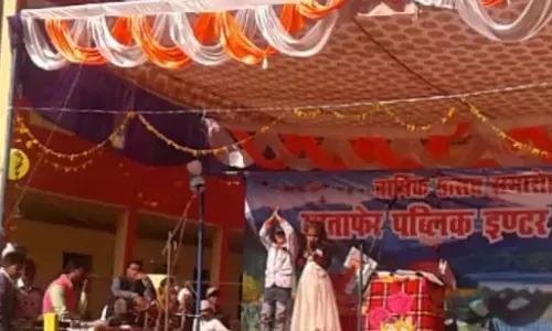 अमेठी:वार्षिकोत्सव में दिखी भारतीयता की झलक,दर्शक हुए मंत्र मुग्ध.