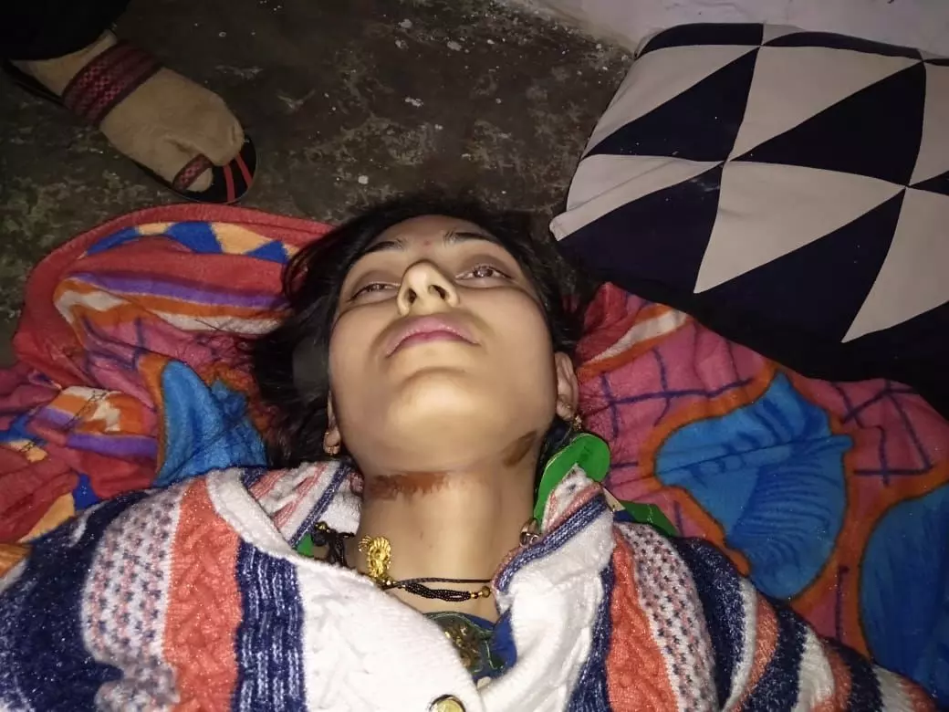 बिजनौर में विवाहिता को मौत के घाट उतारा