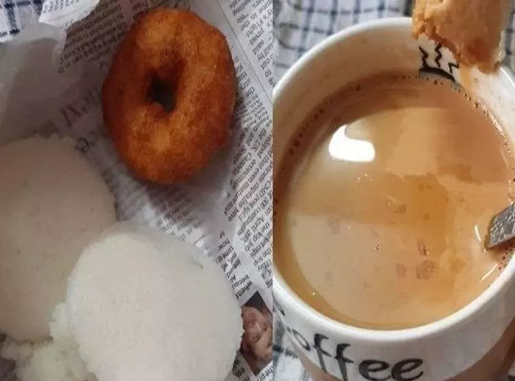 चाय में डुबोकर खाई इडली, लोगों ने बताया पाप, देने लगे गालियां चाय में डुबोकर खाई इडली, लोगों ने बताया पाप, देने लगे गालियां