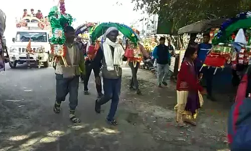 बिजनौर : कावड़ियों  की थकान इस प्राचीन भैरो बाबा के मंदिर मे सोटे से थकान भी पल भर मे उतर जाती है