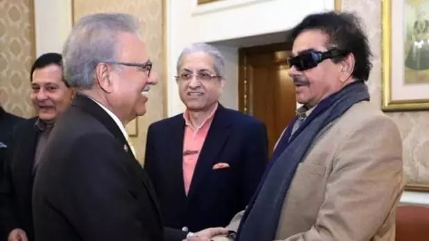 लाहौर में पाकिस्तान के राष्ट्रपति से मिले शत्रुघ्न सिन्हा, कहा- ये निजी मुलाकात