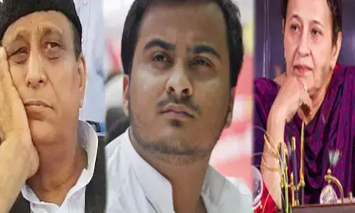 आज़म खान के बेटे अब्दुल्ला और पत्नी तंजीन फातिमा के खिलाफ वारंट जारी आज़म खान के बेटे अब्दुल्ला और पत्नी तंजीन फातिमा के खिलाफ वारंट जारी