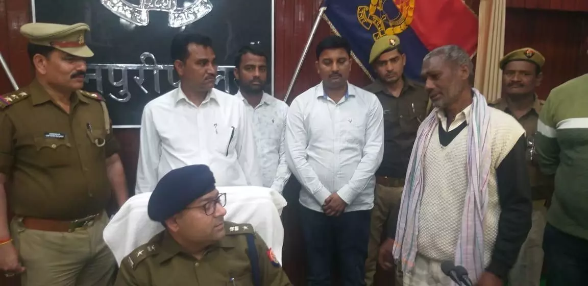 मैनपुरी पुलिस की नशा-विनाश अभियान के तहत बड़ी कार्यवाही, अफ़ीम की खेती का भाण्डाफोड़, नशे का सौदागर गिरफ्तार