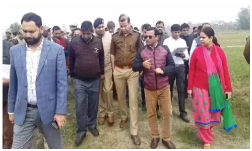 मुख्यमंत्री शामली में करेंगेे पुलिस लाइन का शिलान्यास, प्रस्तावित कार्यक्रम को लेकर अफसरों ने किया दौरा मुख्यमंत्री शामली में करेंगेे पुलिस लाइन का शिलान्यास, प्रस्तावित कार्यक्रम को लेकर अफसरों ने किया दौरा