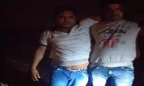 मुठभेड़ के दौरान पुलिस ने पकड़ा 25 हजार का इनामी बदमाश