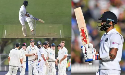NZvsIND 2nd Test: दूसरे दिन का खेल खत्म, भारत 97 रन से आगे, लेकिन टॉप बल्लेबाज   दूसरी पारी में क्या कर गये जानें?