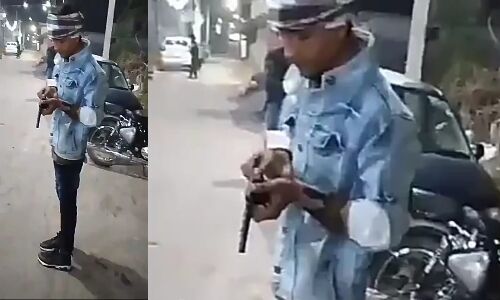 हरदोई नाबालिक का फायरिंग करते का वीडियो हुआ वायरल हरदोई नाबालिक का फायरिंग करते का वीडियो हुआ वायरल
