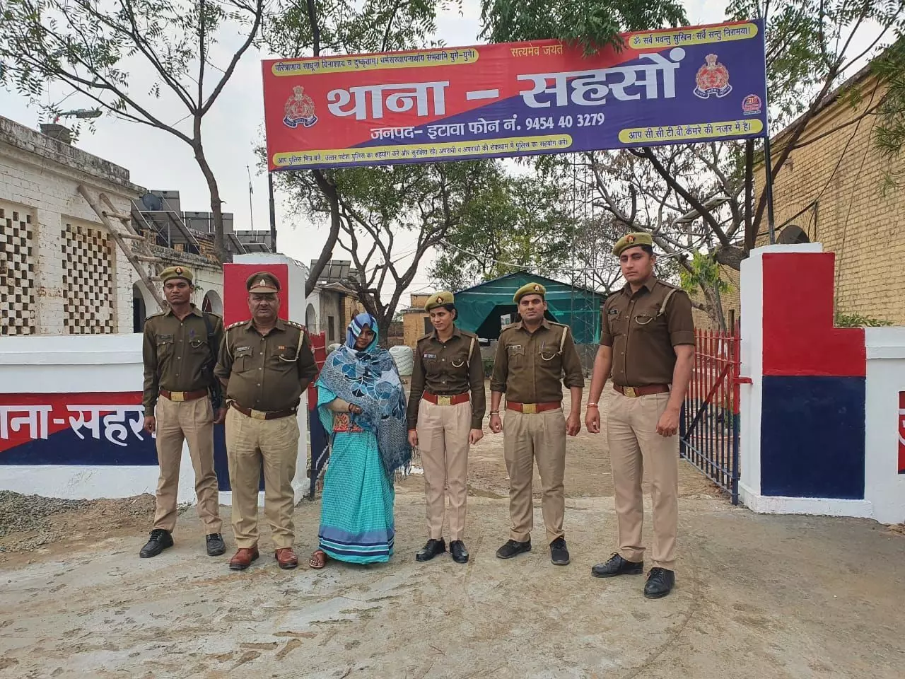 इटावा पुलिस ने ब्लाइंड मर्डर का किया खुलासा, आरोपी महिला को किया गिरफ्तार