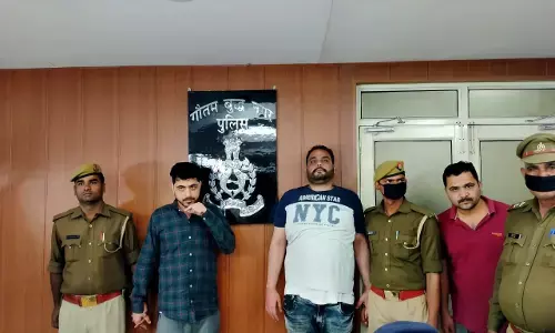 नोएडा कमिश्नरी में लूट की फर्जी घटना का खुलासा, बीमा की रकम वसूलने के चक्कर में फंस गये जीजा साले