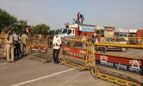 कोरोना लॉकडाउन: केंद्र सरकार के निर्देश पर उत्तर प्रदेश की सीमाएं सील होनी शुरू