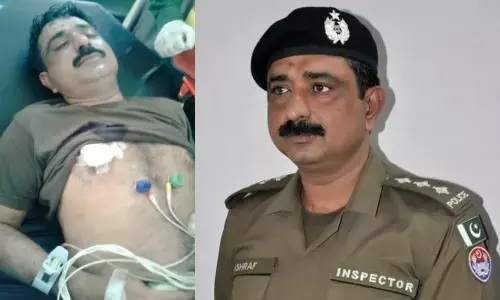 तबलीगी जमात के सदस्य ने थाना प्रभारी पर किया हमला तबलीगी जमात के सदस्य ने थाना प्रभारी पर किया हमला