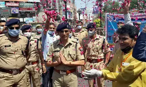 यूपी पुलिस ने लॉकडाउन के दौरान रचा इतिहास