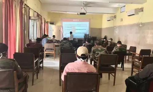प्रधानमंत्री मोदी के आवाहन पर, NSS के युवाओं को कोविड19 मास्टर ट्रेनर का दिया गया प्रशिक्षण प्रधानमंत्री मोदी के आवाहन पर, NSS के युवाओं को कोविड19 मास्टर ट्रेनर का दिया गया प्रशिक्षण