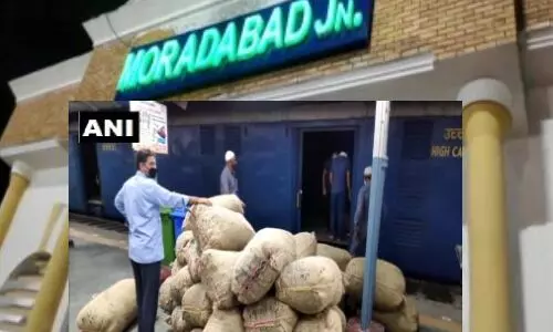 लॉकडाउन में मुरादाबाद के लोग खाते कोलकाता से आई सब्जियां