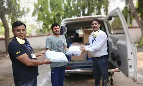 कोविड़ 19: सहयता कार्यों में बढ चढ़ कर भागीदारी कर रहा एनटीपीसी,पीपीई किट, मास्क और  राहत सामग्री प्रशासन को सौंपा