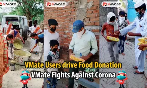 शॉर्ट वीडियो ऍप VMate क्रिएटर्स कर रहे हैं कोरोना लॉकडाउन मे असहाय लोगों की मदद शॉर्ट वीडियो ऍप VMate क्रिएटर्स कर रहे हैं कोरोना लॉकडाउन मे असहाय लोगों की मदद