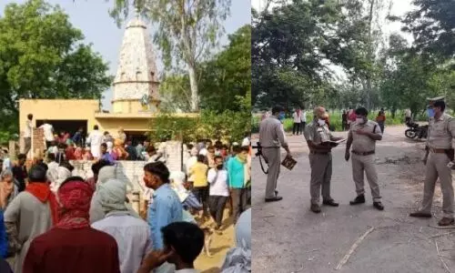 बुलंदशहर में मंदिर परिसर में सो रहे साधुओं की धारदार हथियार से निर्मम हत्या, ग्रामीणों ने आरोपी को पकड़ा