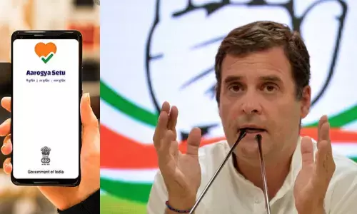 आरोग्य सेतु ऐप को लेकर राहुल गांधी ने खड़े किये सवाल, कहा,...भय का लाभ नहीं उठाना चाहिए... आरोग्य सेतु ऐप को लेकर राहुल गांधी ने खड़े किये सवाल, कहा,...भय का लाभ नहीं उठाना चाहिए...