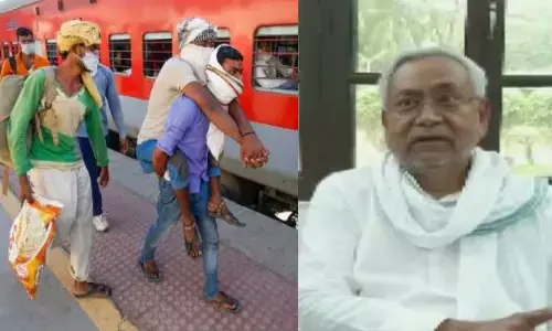 मुख्यमंत्री नीतीश कुमार का ऐलान, मजदूरों की वापसी का खर्च उठाएंगे, 500 रुपये भी देंगे मुख्यमंत्री नीतीश कुमार का ऐलान, मजदूरों की वापसी का खर्च उठाएंगे, 500 रुपये भी देंगे