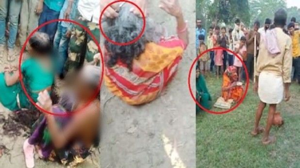 शर्मनाक? मुजफ्फरपुर में डायन बताकर काटे तीन महिलाओं के बाल, पंचों के फरमान पर गांव में घुमाया शर्मनाक? मुजफ्फरपुर में डायन बताकर काटे तीन महिलाओं के बाल, पंचों के फरमान पर गांव में घुमाया