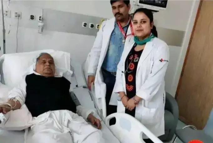 मुलायम सिंह यादव की तबियत बिगड़ी, मेदांता अपस्ताल में भर्ती मुलायम सिंह यादव की तबियत बिगड़ी, मेदांता अपस्ताल में भर्ती