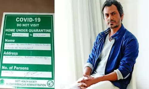 मुंबई से परिवार सहित मुजफ्फरनगर पहुंचे नवाजुद्दीन सिद्दीकी, सभी होम क्वारंटीन मुंबई से परिवार सहित मुजफ्फरनगर पहुंचे नवाजुद्दीन सिद्दीकी, सभी होम क्वारंटीन