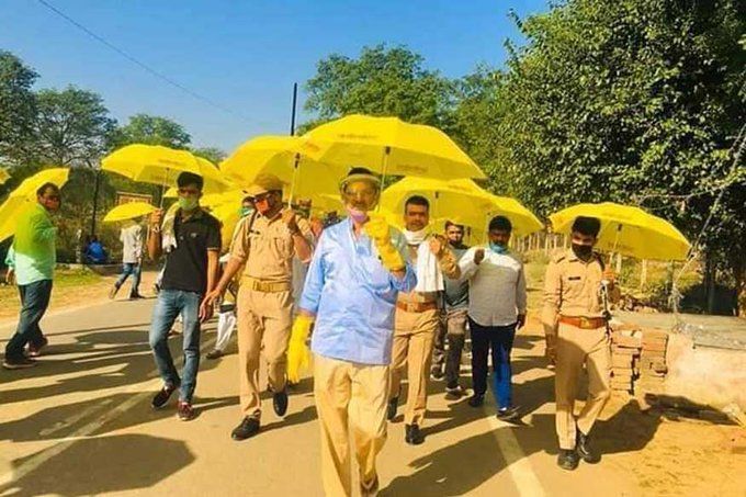 बरेली: लॉकडाउन का पालन कराने के लिए बीजेपी विधायक की अनोखी पहल बरेली: लॉकडाउन का पालन कराने के लिए बीजेपी विधायक की अनोखी पहल