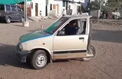 आ गई अब तक की सबसे छोटी Maruti 800 कार! लगे हैं बस 3 पहिए,