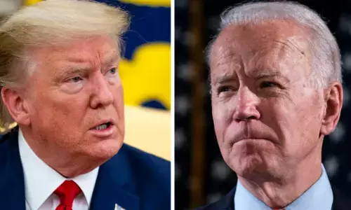 अमेरिका: डेमोक्रेटिक पार्टी से राष्ट्रपति पद के उम्मीदवार घोषित हुए जो बाइडेन, अब ट्रंप से टक्कर! अमेरिका: डेमोक्रेटिक पार्टी से राष्ट्रपति पद के उम्मीदवार घोषित हुए जो बाइडेन, अब ट्रंप से टक्कर!