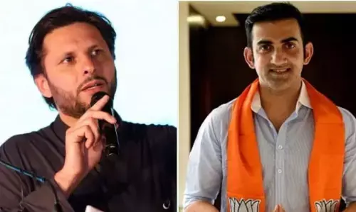 गंभीर ने भुलाई दुश्मनी, कोरोना से पीड़ित शाहिद अफरीदी के लिए की जल्द स्वस्थ होने की दुआ