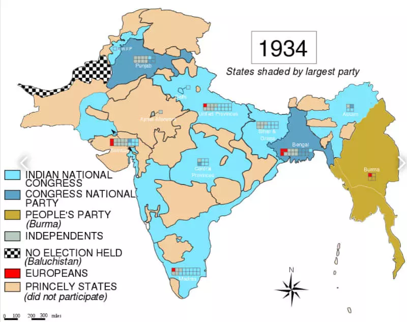 बंटवारे की कहानी, नक्शों की जुबानी