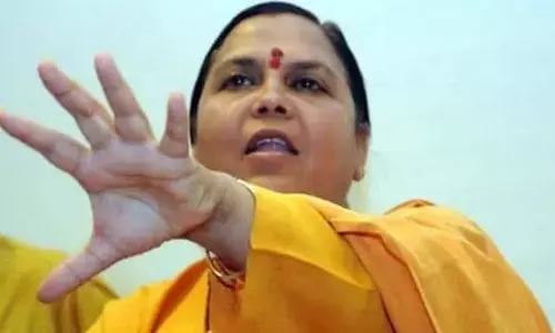 शिवराज कैबिनेट विस्तार के कुछ देर बाद ही उभरा असंतोष, उमा भारती ने जताई नाराजगी शिवराज कैबिनेट विस्तार के कुछ देर बाद ही उभरा असंतोष, उमा भारती ने जताई नाराजगी