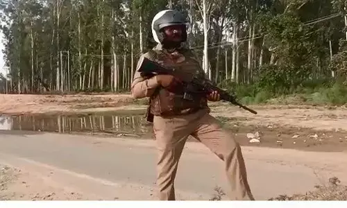 विकास दुबे की बिजनौर में आने की उडी अफवाह, तो कुछ यूँ नजर आई बिजनौर पुलिस