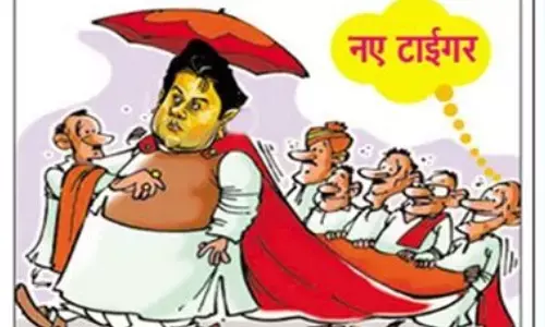 सत्ता के बोझ से चरमराती भाजपा सत्ता के बोझ से चरमराती भाजपा