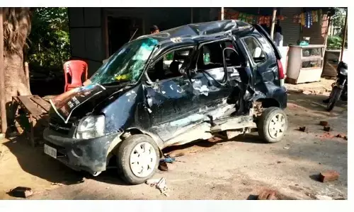 पीलीभीत में एक्सीडेंट दो की मौत