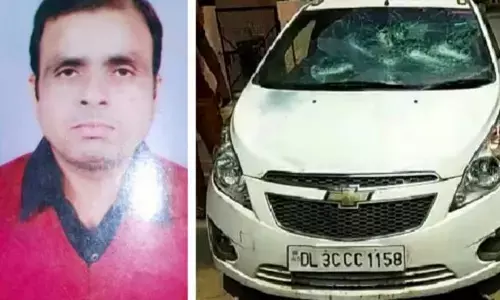 गाजियाबाद में सिपाही के बेटे ने चार रौंदा, एक की मौत