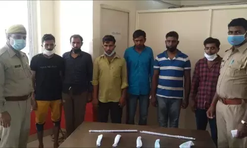 नोएडा: छः शातिर अपराधियों को थाना फेस-3 पुलिस ने किया गिरफ्तार नोएडा: छः शातिर अपराधियों को थाना फेस-3 पुलिस ने किया गिरफ्तार