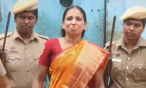 पूर्व पीएम राजीव गांधी की हत्या की दोषी नलिनी ने जेल में की आत्महत्या की कोशिश पूर्व पीएम राजीव गांधी की हत्या की दोषी नलिनी ने जेल में की आत्महत्या की कोशिश