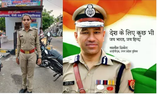 आईपीएस नवनीत सिकेरा ने लिखा, और खा गए डांट दरोगा जी