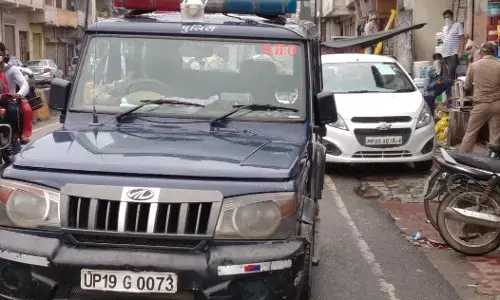 शामली में लावारिस गाड़ी की सूचना पर दौड़ी कोतवाली पुलिस