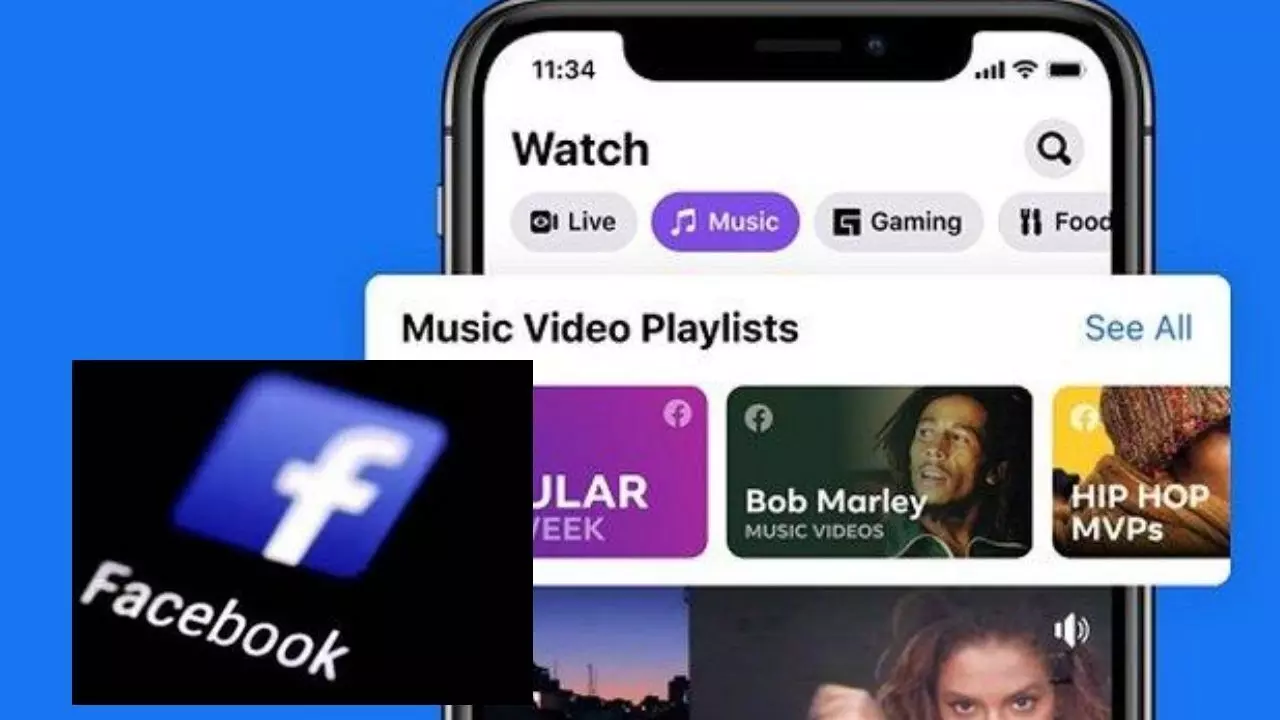 फेसबुक ने लांच किया आधिकारिक म्यूजिक वीडियो फेसबुक वाच